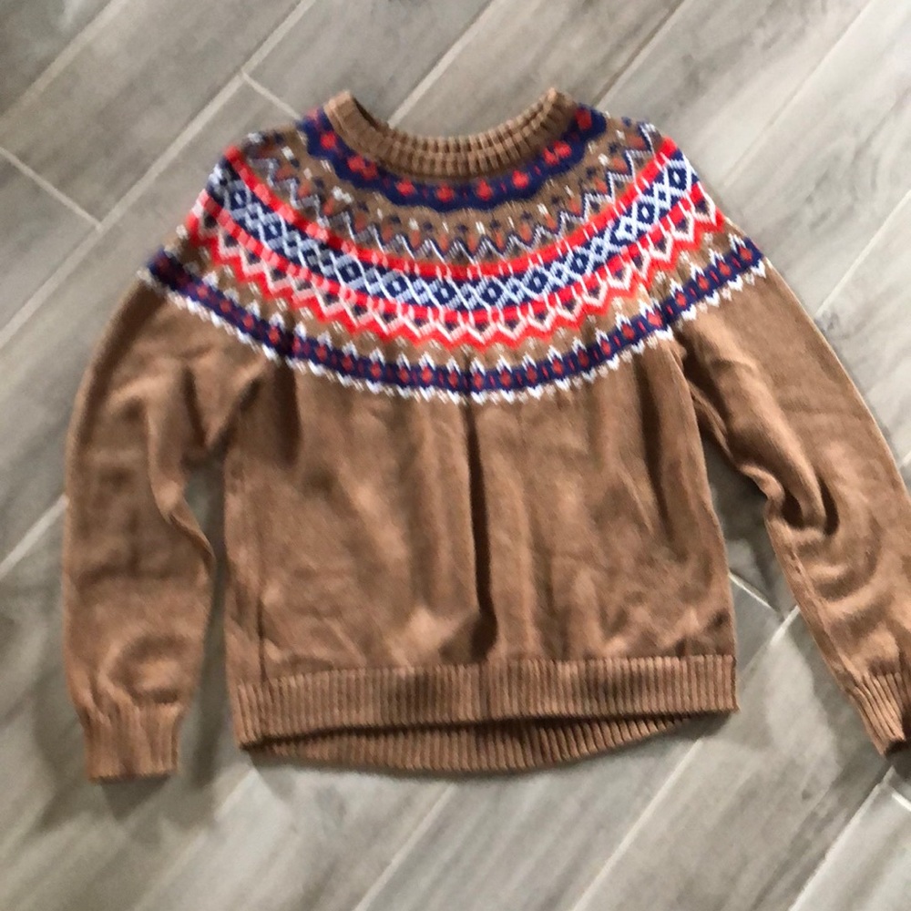 J. Crew fairisle sweater
